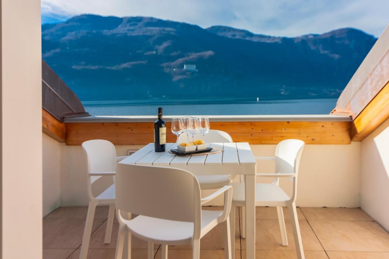 Aglaia Luxury Lake View By Wonderful Italy Lägenhet Abbadia Lariana Exteriör bild